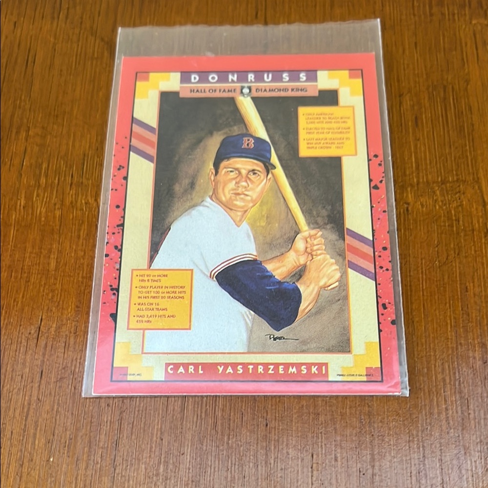 Donruss Carl Yastrzemski Baseball Card